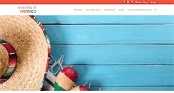 Desktop Screenshot of businessinmexico.org